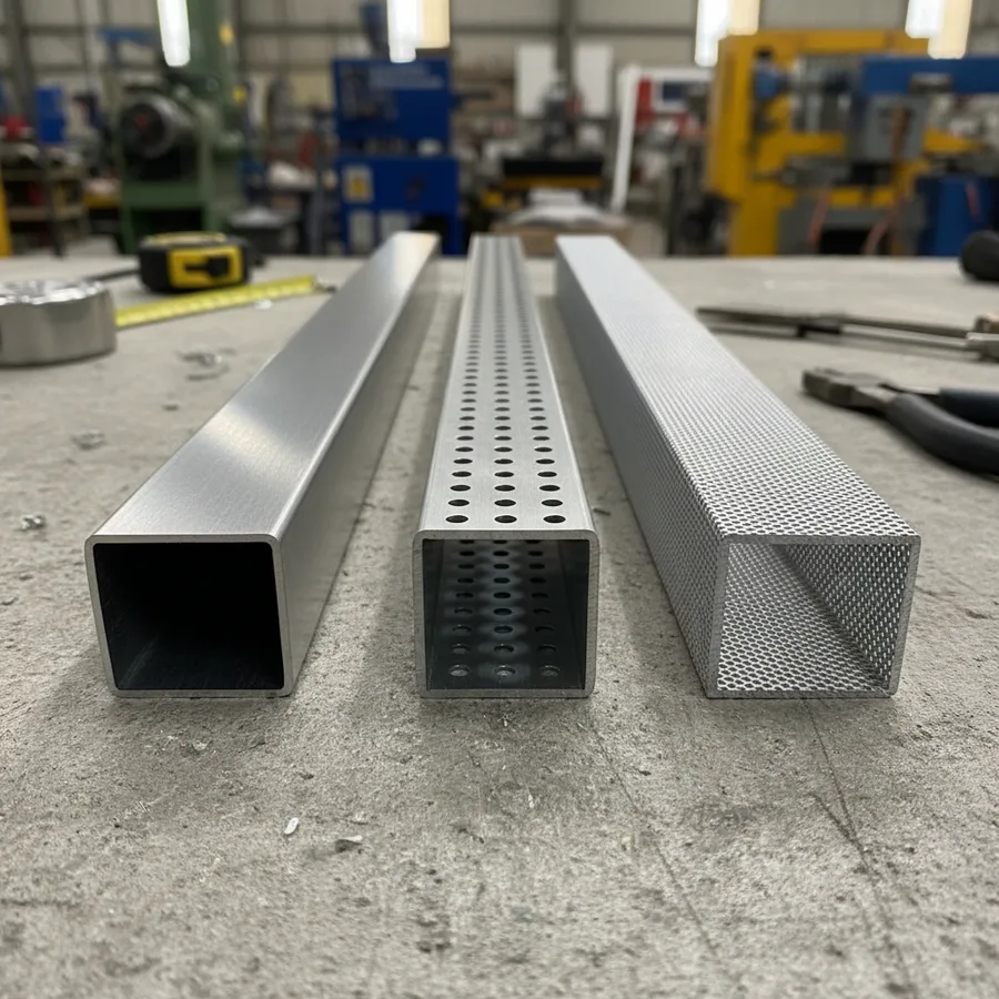 Motor tubular de alta potencia instalado en persiana metálica motorizada para local comercial
