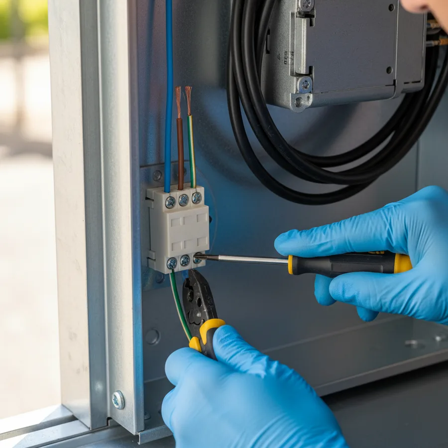 Aplicación móvil con control de persianas motorizadas conectadas a sistema domótico