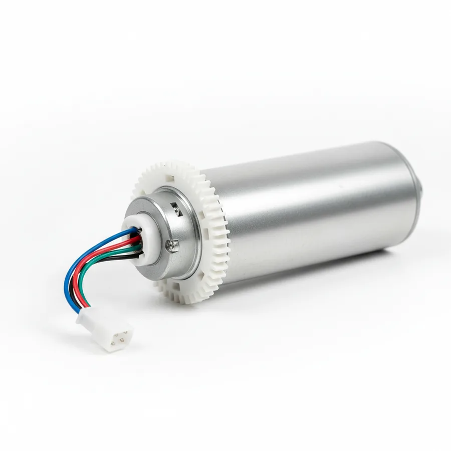 Motor tubular Somfy instalado en el eje de una persiana enrollable en Barberà del Vallès